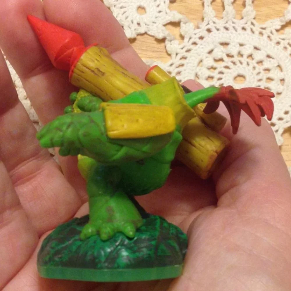 skylanders 2011 Zook figure from Spyro's Adventure wii